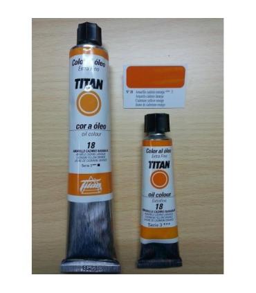 Oleo Titan Extra Fino nº 18 Amarillo Cadmio Naranja Serie 3 | Oleo Titan