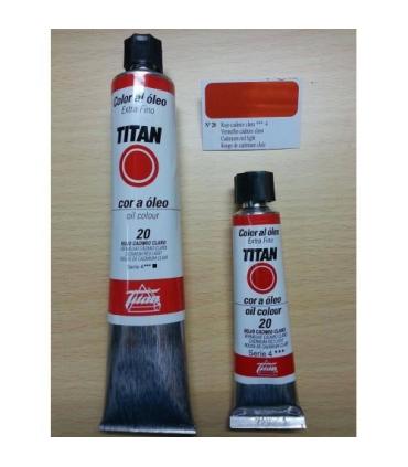 Oleo Titan Extra Fino nº 20 Rojo Cadmio Claro Serie 4 | Oleo Titan Extra