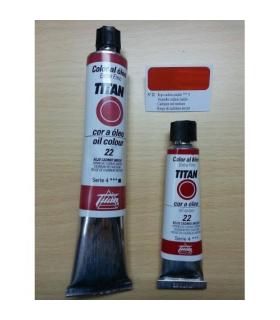 Oleo Titan Extra Fino nº 22 Rojo Cadmio Medio Serie 4 | Oleo Titan Extra