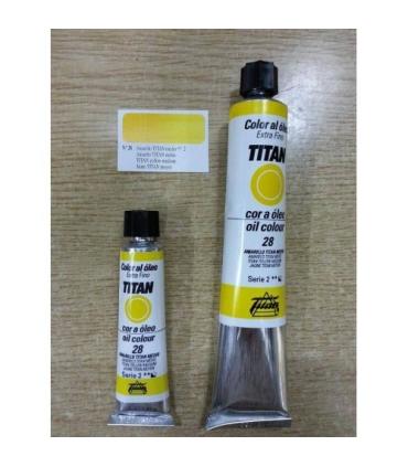 Oleo Titan Extra Fino nº 28 Amarillo Titan Medio Serie 2 | Oleo Titan