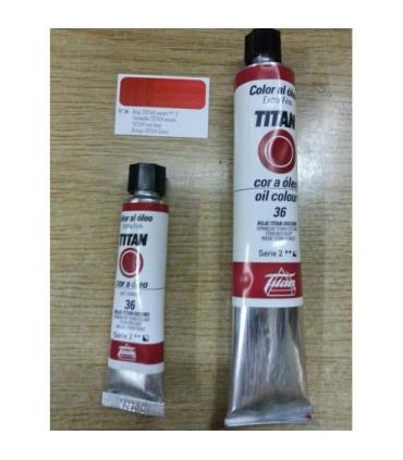 Oleo Titan Extra Fino nº 36 Rojo Titan Oscuro Serie 2 | Oleo Titan Extra