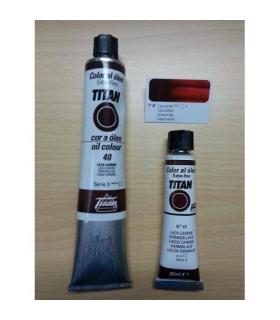 Oleo Titan Extra Fino nº 40 Laca Carmin Serie 3 | Oleo Titan Extra Finos 