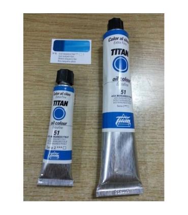 Oleo Titan Extra Fino nº 51 Azul Manganeso Ftalo Serie 2 | Oleo Titan