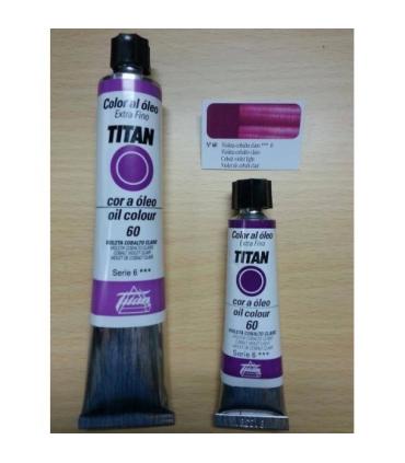 Oleo Titan Extra Fino nº 60 Violeta Cobalto Claro Serie 6 | Oleo Titan