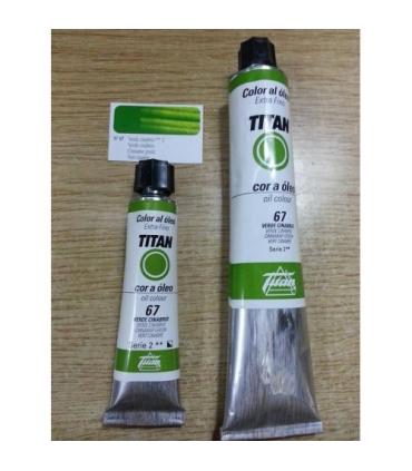 Oleo Titan Extra Fino nº 67 Verde Cinabrio Serie 2 | Oleo Titan Extra