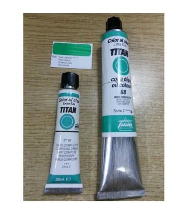 Oleo Titan Extra Fino nº 68 Verde Compuesto Serie 2 | Oleo Titan Extra