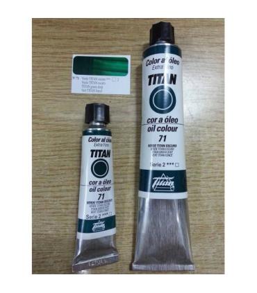 Oleo Titan Extra Fino nº 71 Verde Titan Oscuro Serie 2 | Oleo Titan Extra