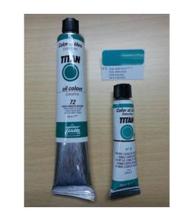 Oleo Titan Extra Fino nº 72 Verde Cobalto Oscuro Serie 3 | Oleo Titan