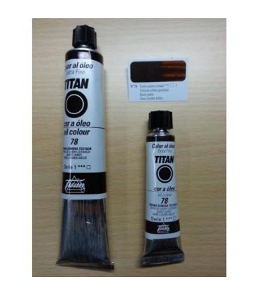 Oleo Titan Extra Fino nº 78 Tierra Sombra Tostada Serie 1 | Oleo Titan
