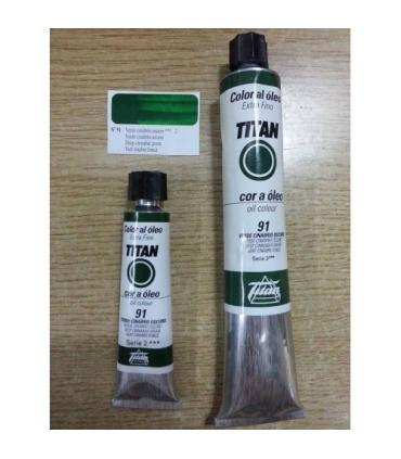 Oleo Titan Extra Fino nº 91 Verde Cinabrio Oscuro Serie 2 | Oleo Titan