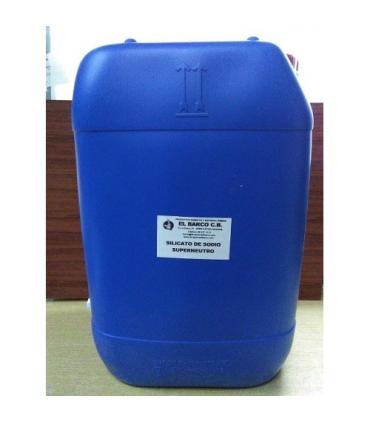 Silicato de Sodio Superneutro 35 Kg | Colas, Ceras, Gomas y Resinas 