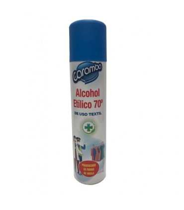 Spray alcohol etílico 70º de uso textil 300 ml | Limpieza 