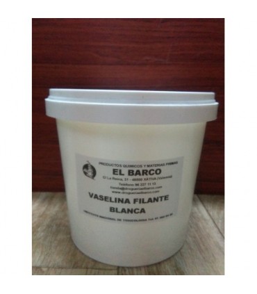 Vaselina Filante Blanca Medicinal 1Kg | Otros y Productos Quimicos 