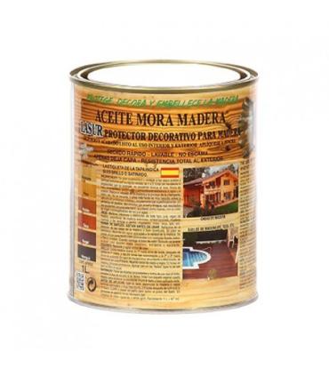 Aceite Mora Madera Satinado incoloro 1L | Restauración 