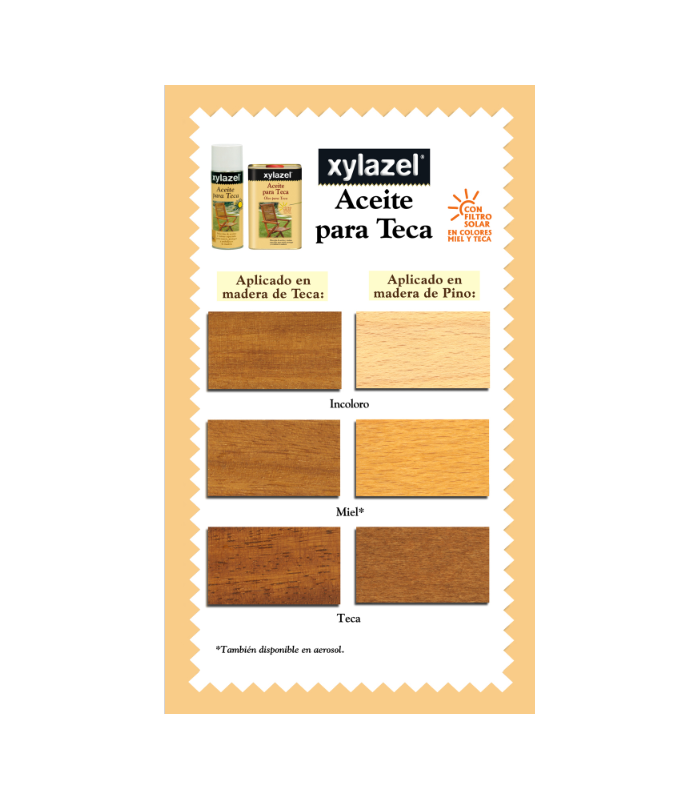 Aceite para Teca 750 ml | Productos para la Restauración de la Madera 